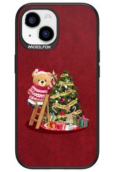 Christmas Bear (Burgundy) - Apple iPhone 15
