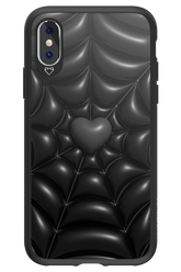 Black Spider Heart - Apple iPhone XS