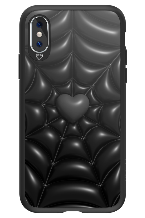 Black Spider Heart - Apple iPhone XS