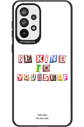 Be Kind To Yourself White - Samsung Galaxy A73