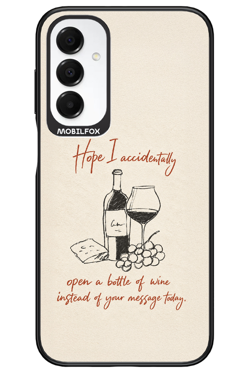 Bottle of wine 2.0 - Samsung A16