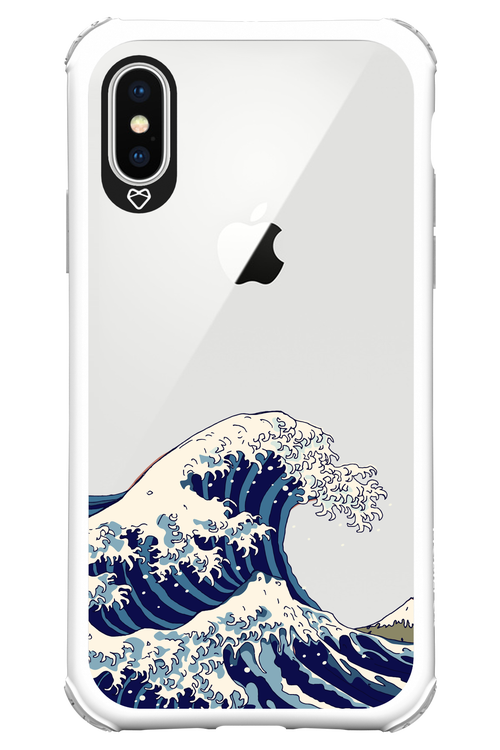 Great Wave - Apple iPhone X