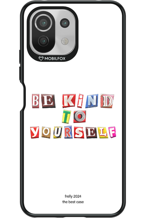 Be Kind To Yourself White - Xiaomi Mi 11 Lite (2021)