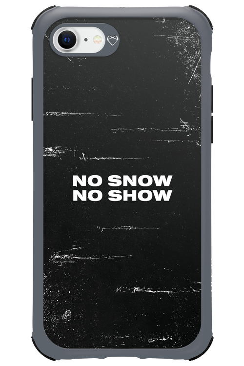 No snow, no show - Apple iPhone 8