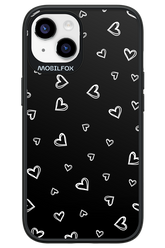 Monochrome Hearts 2.0 - Apple iPhone 14
