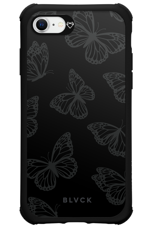 Black Butterflies - Apple iPhone 7