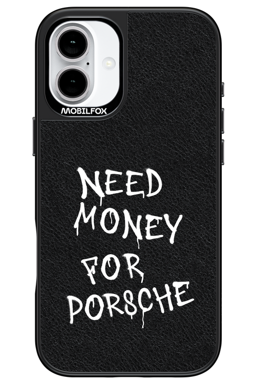 Need Money Leather 2.0 - Apple iPhone 16 Plus