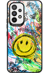 Crayon Smiley Colorful - Samsung Galaxy A53