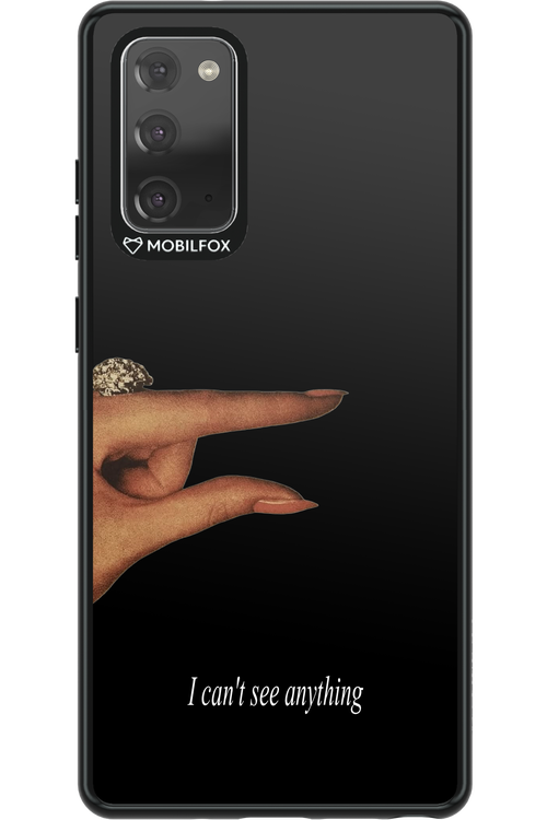I can't see anything 2.0 - Samsung Galaxy Note 20