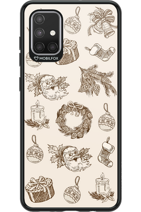 Christmas Paper - Samsung Galaxy A71