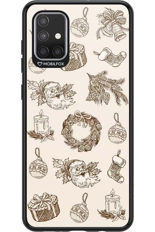 Christmas Paper - Samsung Galaxy A71