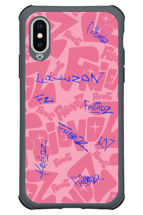 FRIENDZ Pink - Apple iPhone XS