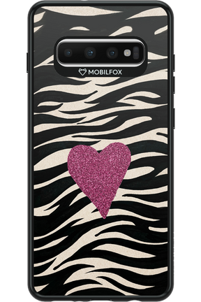 Zebra Heart 2.0 - Samsung Galaxy S10+