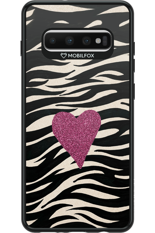 Zebra Heart 2.0 - Samsung Galaxy S10+