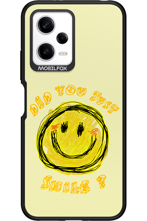 Crayon Smiley - Xiaomi Redmi Note 12 5G