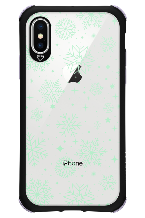 Tiffany's Snowflakes - Apple iPhone XS