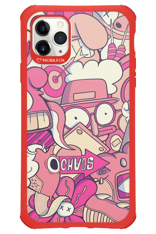 Coral Chaos - Apple iPhone 11 Pro Max