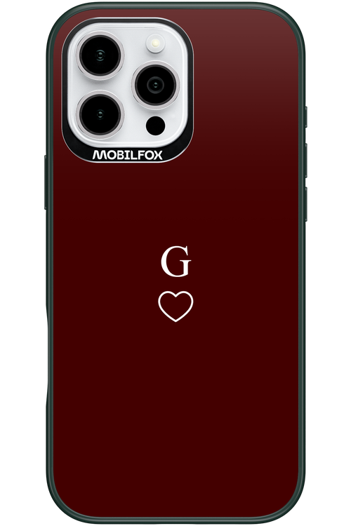 G Burgundia 2.0 - Apple iPhone 16 Pro Max