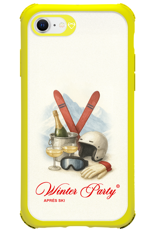 Winter Ski Party - Apple iPhone SE 2020