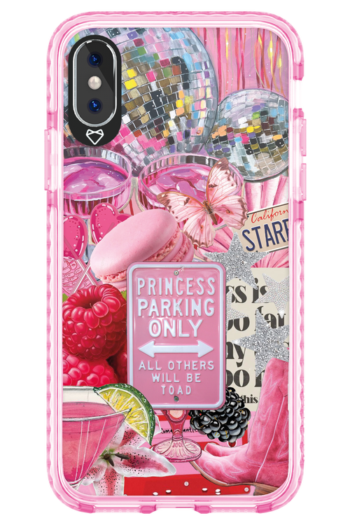 PINK PRINCESS - Apple iPhone X