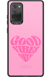 Good Vibes Heart - Samsung Galaxy Note 20