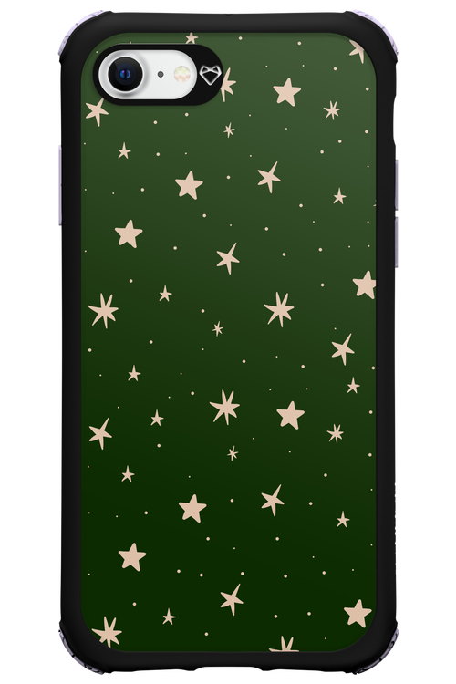 Forest Green Stars - Apple iPhone SE 2022