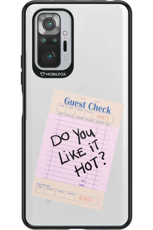 DO YOU LIKE IT HOT 2.0 - Xiaomi Redmi Note 10 Pro