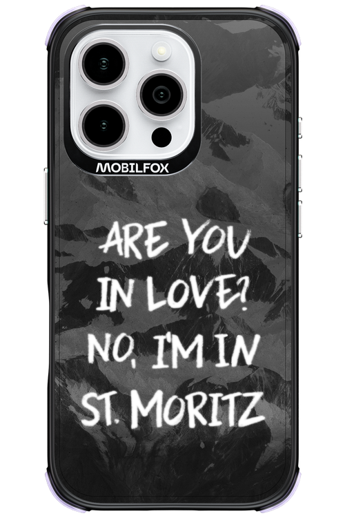 I'm in St. Moritz - Apple iPhone 16 Pro