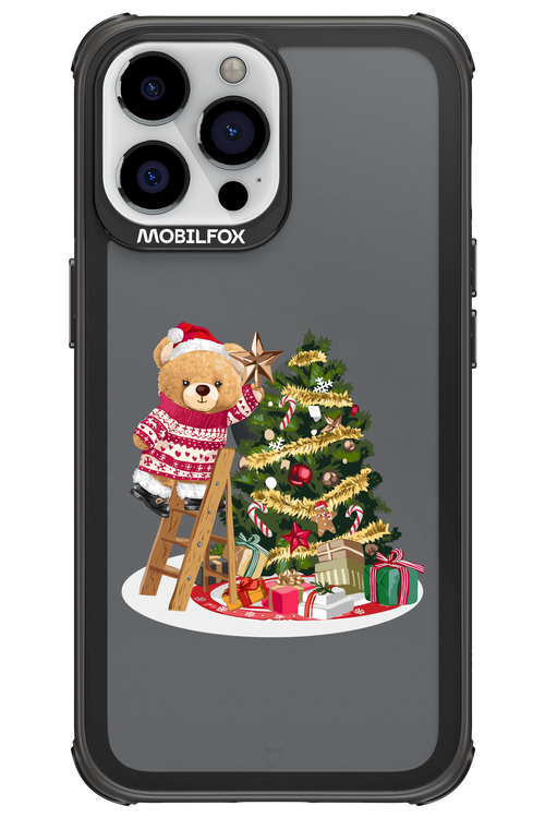 Christmas Bear (Transparent) - Apple iPhone 13 Pro Max