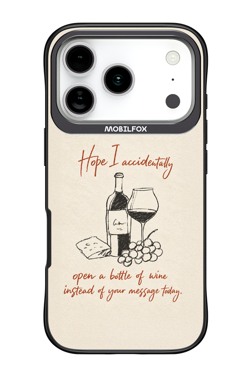 Bottle of wine 2.0 - Apple iPhone 17 Pro