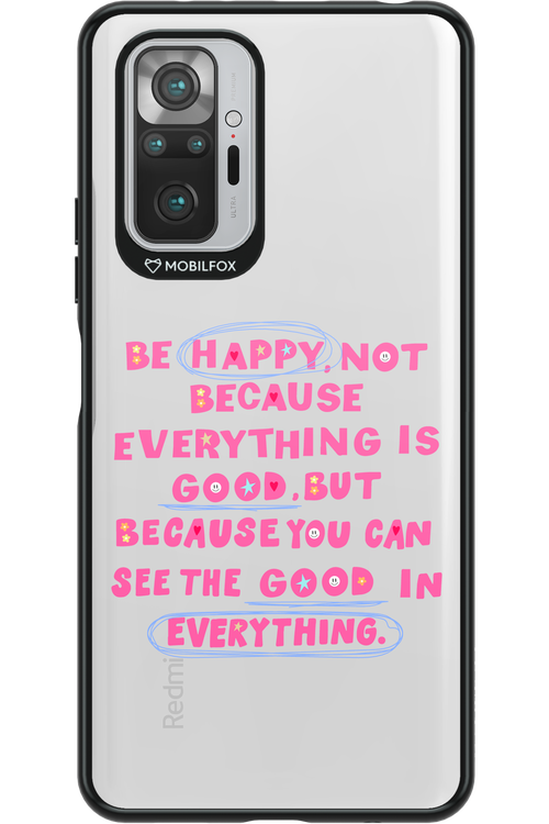 Be Happy - Xiaomi Redmi Note 10 Pro