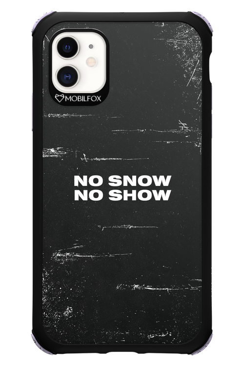 No snow, no show - Apple iPhone 11