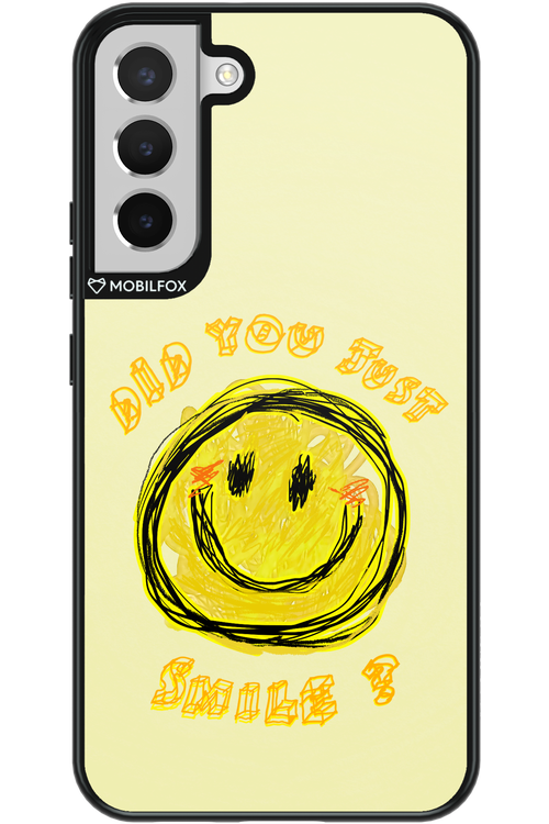 Crayon Smiley - Samsung Galaxy S22+