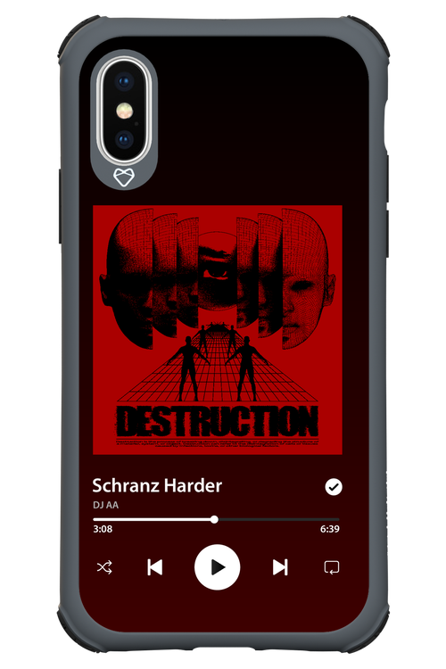 Destruction - Apple iPhone X