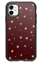 Burgundy Stars - Apple iPhone 11