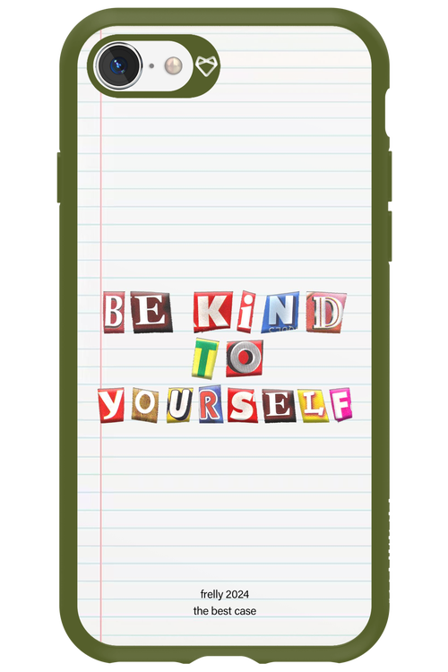 Be Kind To Yourself Notebook - Apple iPhone SE 2022