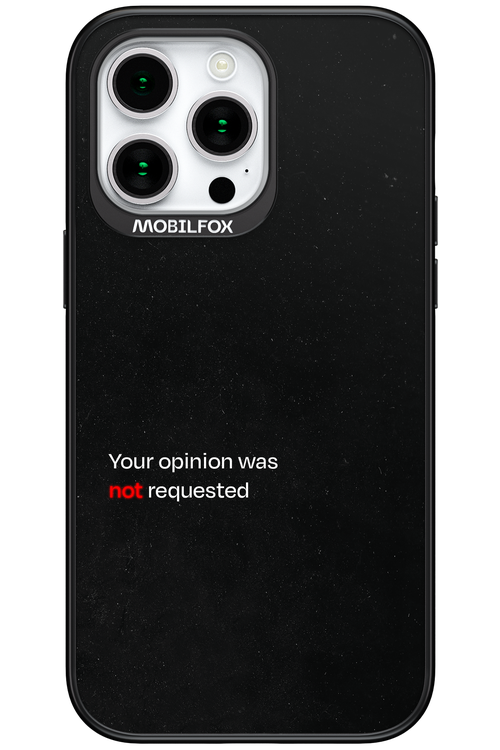 Not Requested 2.0 - Apple iPhone 15 Pro Max