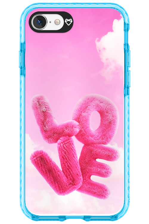 Pinky Love Clouds - Apple iPhone SE 2020