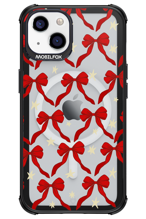 Bow & Stars (Transparent) - Apple iPhone 13