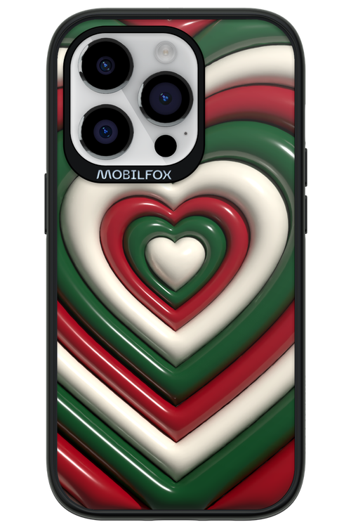 XMAS Hearts - Apple iPhone 14 Pro