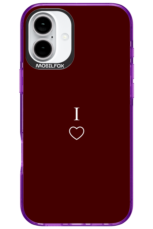 I Burgundia 2.0 - Apple iPhone 16 Plus