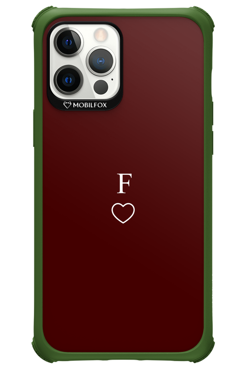 F Burgundia 2.0 - Apple iPhone 12 Pro Max