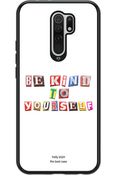 Be Kind To Yourself White - Xiaomi Redmi 9
