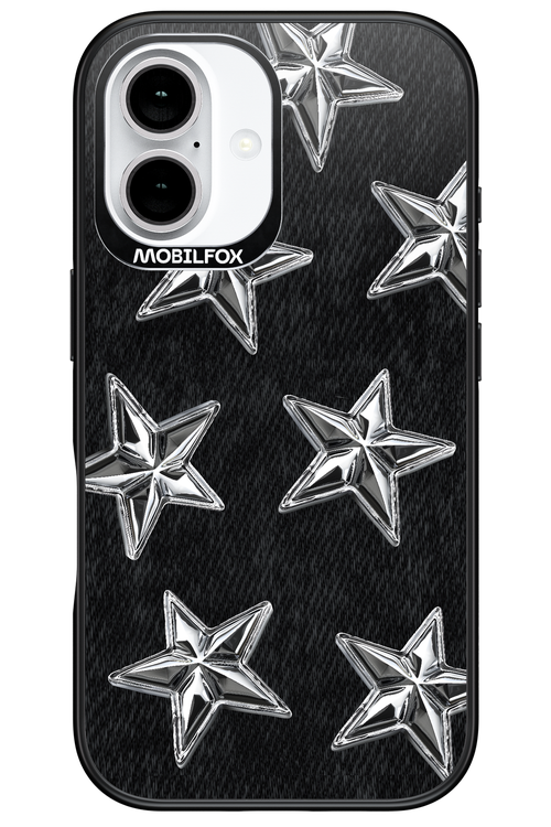 Chrome Stars - Apple iPhone 16