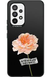 Flower Black - Samsung Galaxy A53