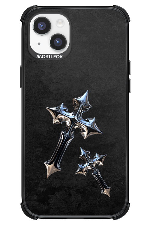 Chrome Crosses 2.0 - Apple iPhone 14 Plus