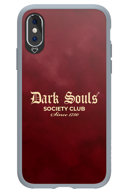 Dark Souls (Burgundy) - Apple iPhone X