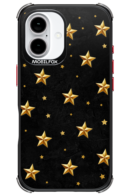 Golden Stars - Apple iPhone 16