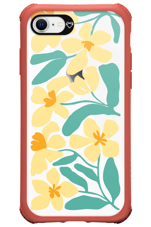 Yellow Flower - Apple iPhone 8