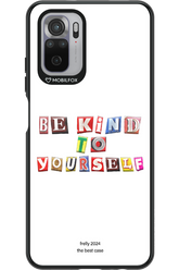 Be Kind To Yourself White - Xiaomi Redmi Note 10